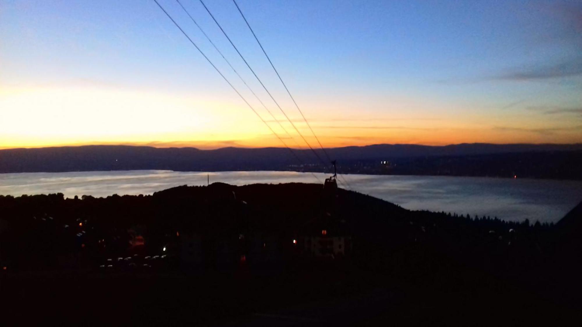Chalet Les Alpages Vue Panoramique Sur Le Lac Leman Thollon-les-Mémises Extérieur photo